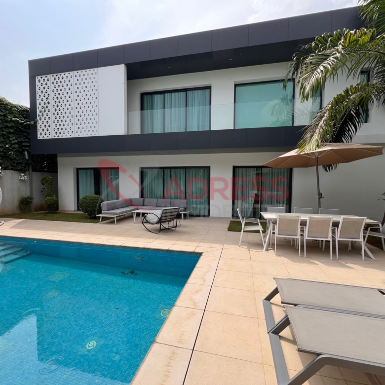 Villa Hermès F6 à louer Abidjan Riviera